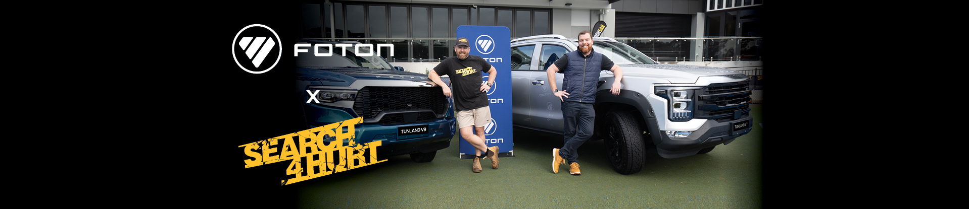 FOTON AUSTRALIA PARTNERS WITH SEARCH4HURT